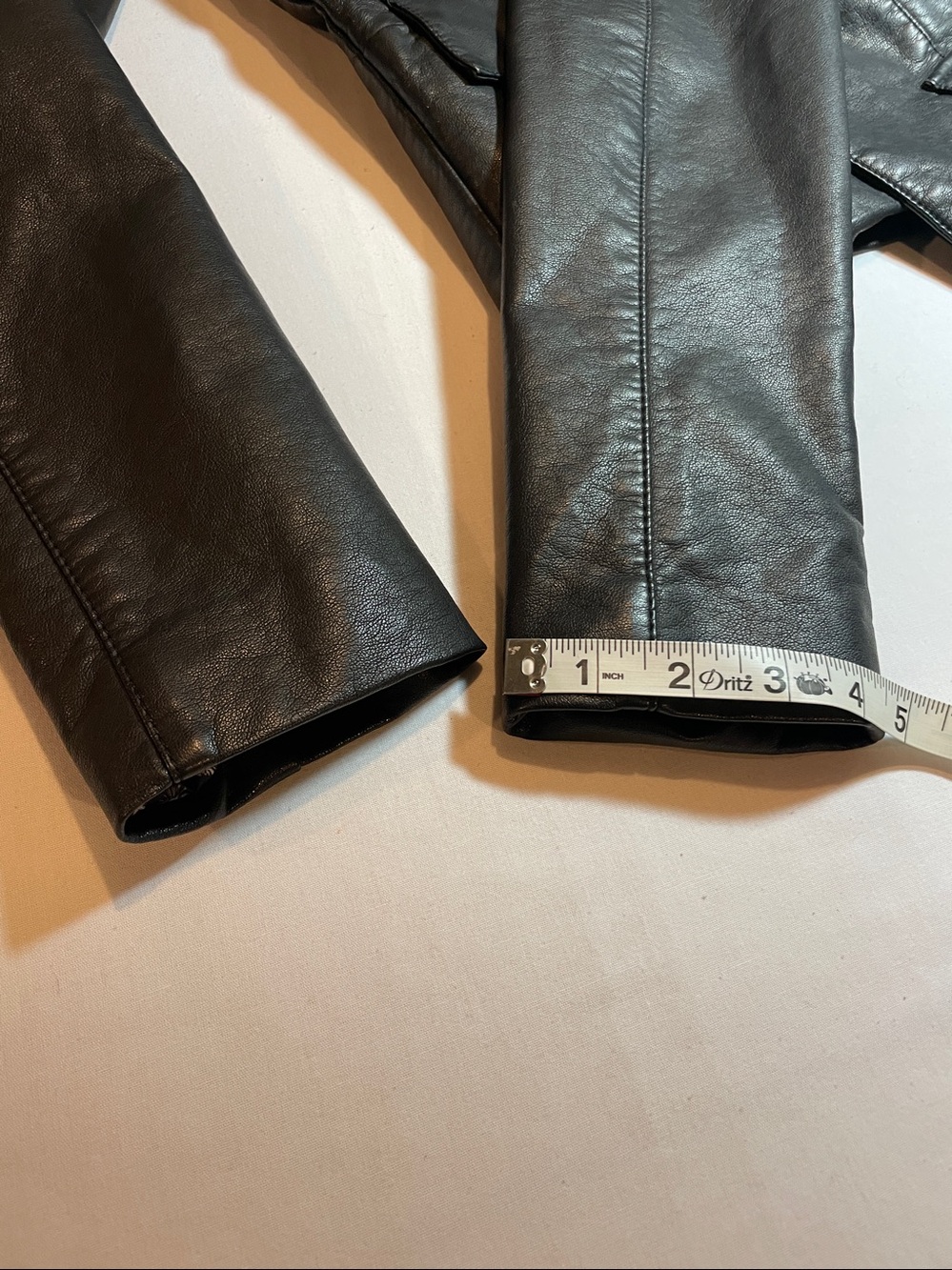 Black Rivet Black Faux Leather Blazer Jacket - Picture 10 of 10